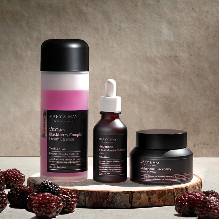 [Mary&May] Vegan Blackberry Complex Cream Essence 140ml