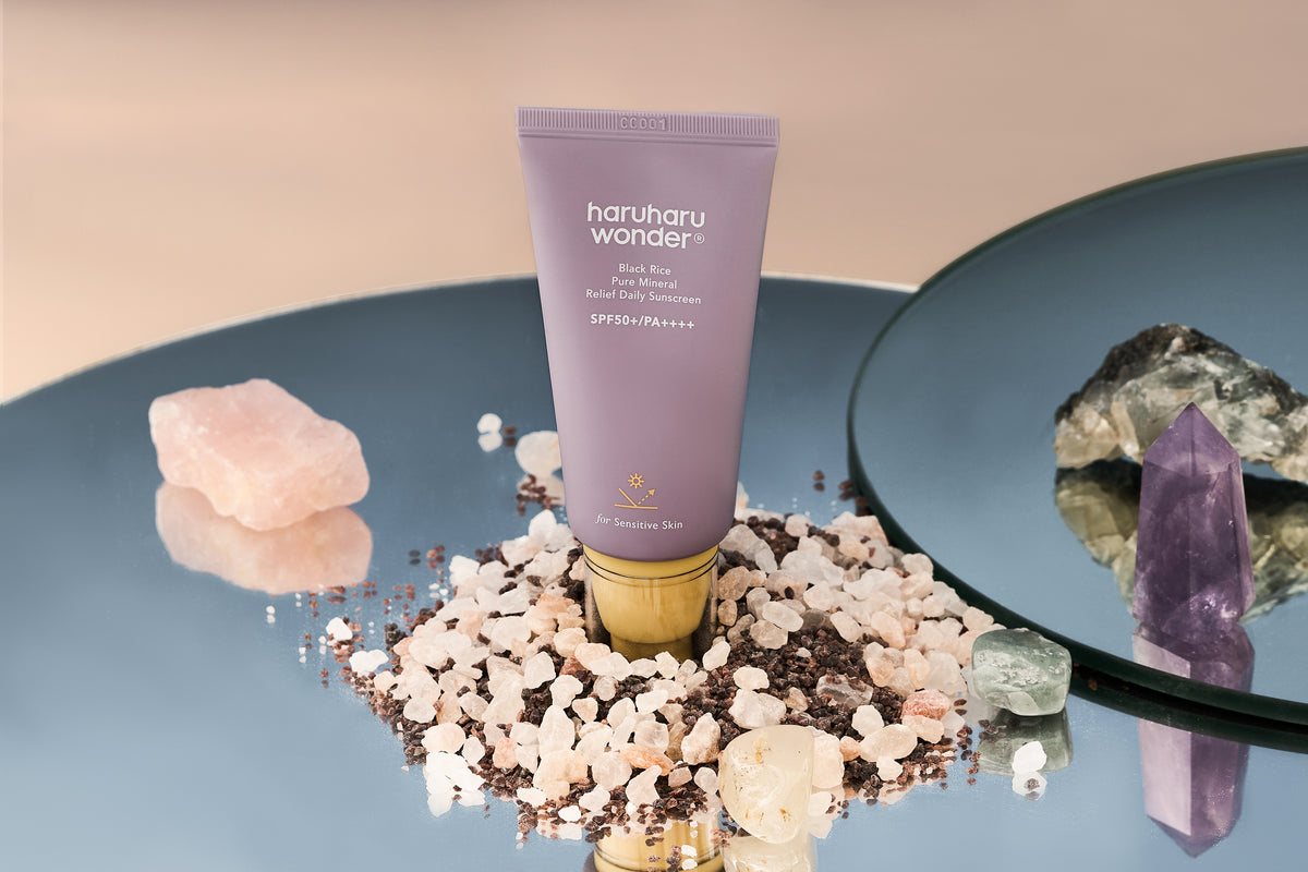 [haruharuwonder] Black Rice Pure Mineral Relief Daily Sunscreen Unscented SPF50+ 50ml