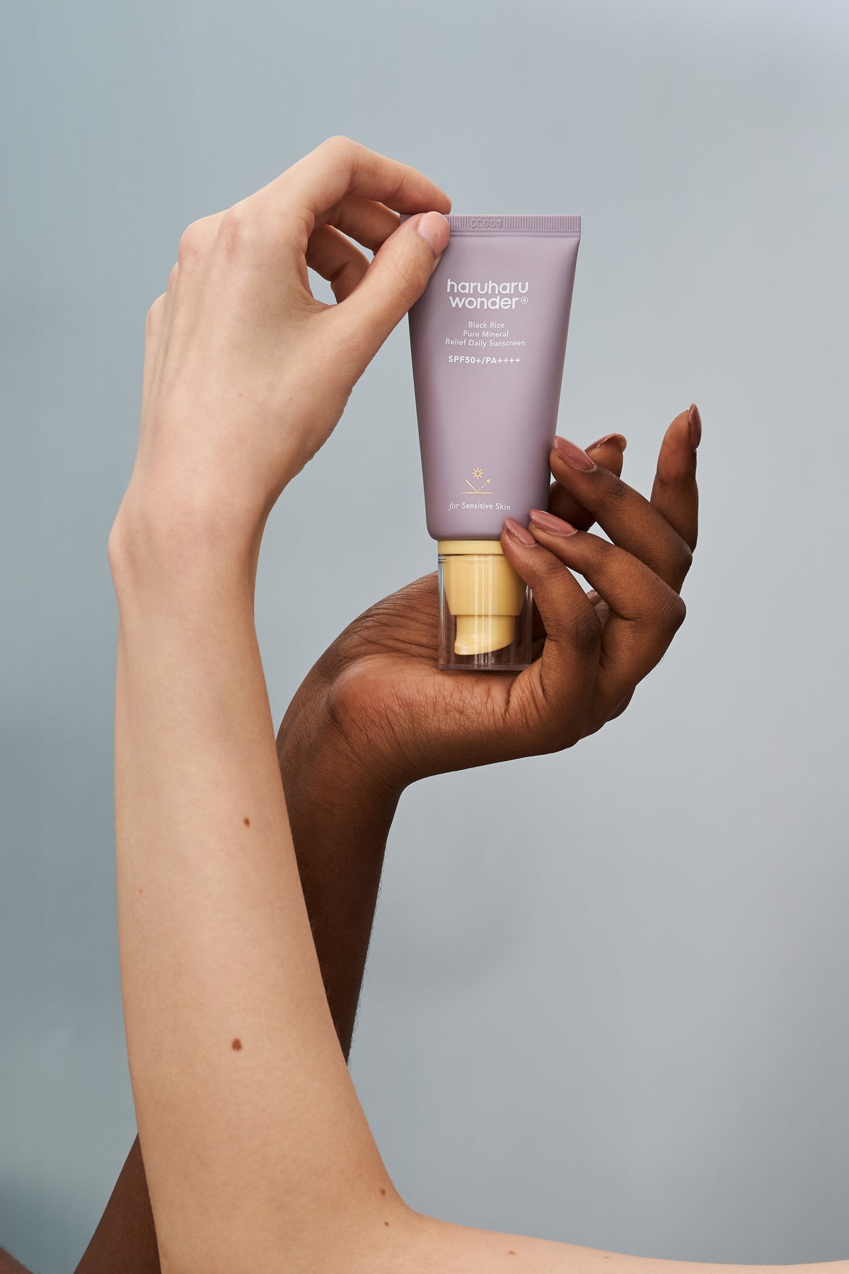 [haruharuwonder] Black Rice Pure Mineral Relief Daily Sunscreen Unscented SPF50+ 50ml
