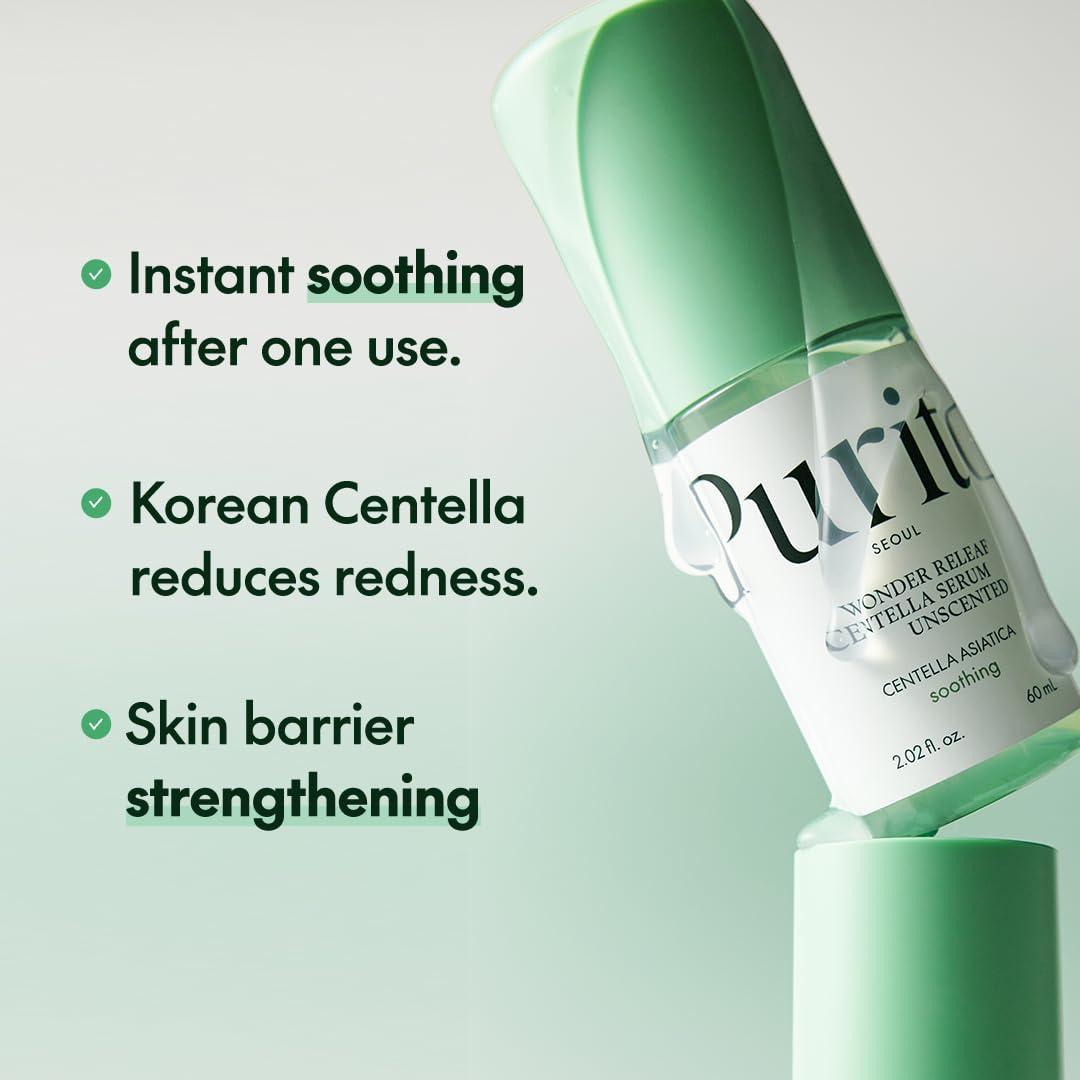 [Purito] Wonder Releaf Centella Serum Unscented 60ml