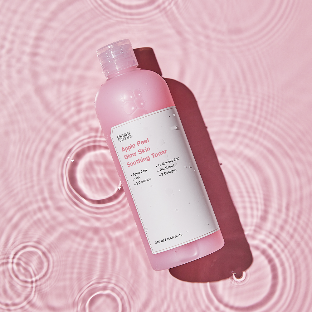 [SUNGBOON EDITOR] Apple Peel Glow Skin Soothing Toner 340ml