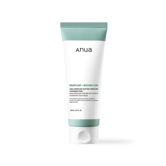 [Anua] HEARTLEAF SUCCINIC MOISTURE CLEANSING FOAM 150ml