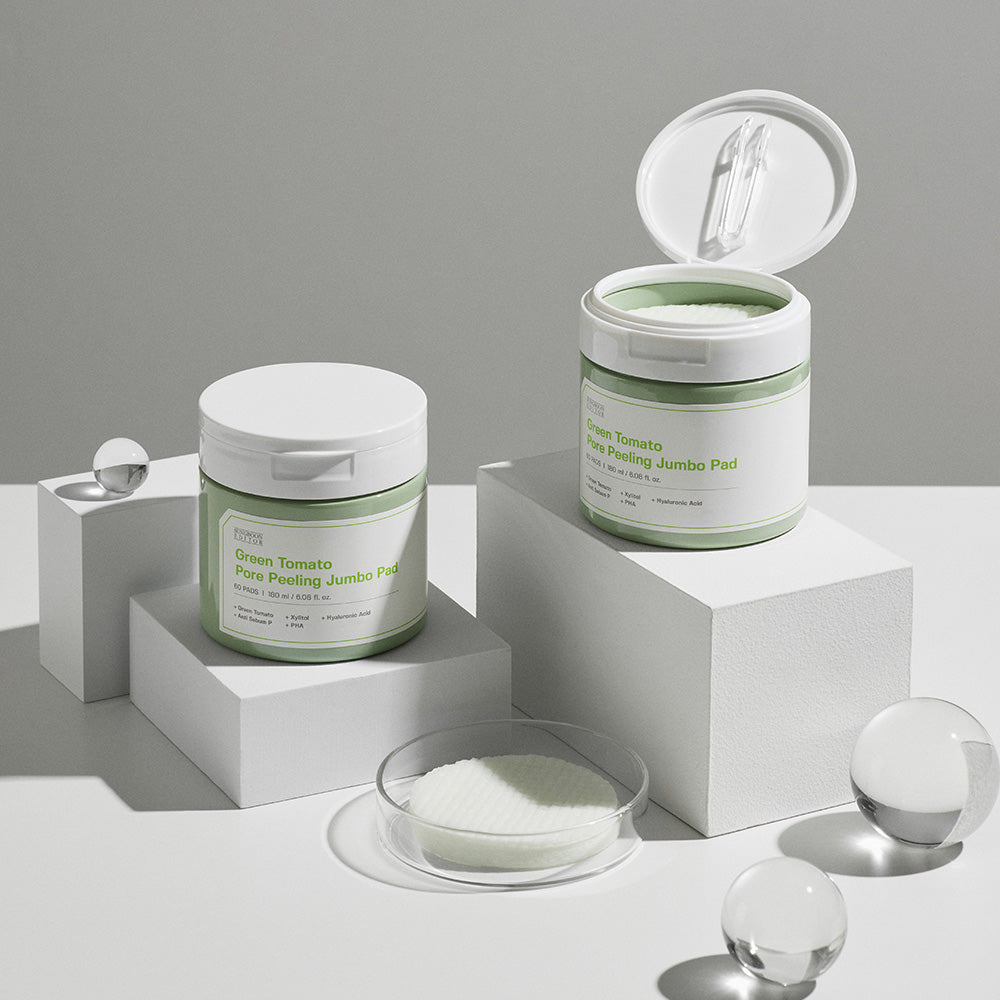 [SUNGBOON EDITOR] Green Tomato Pore Peeling Jumbo Pad 60 Sheets