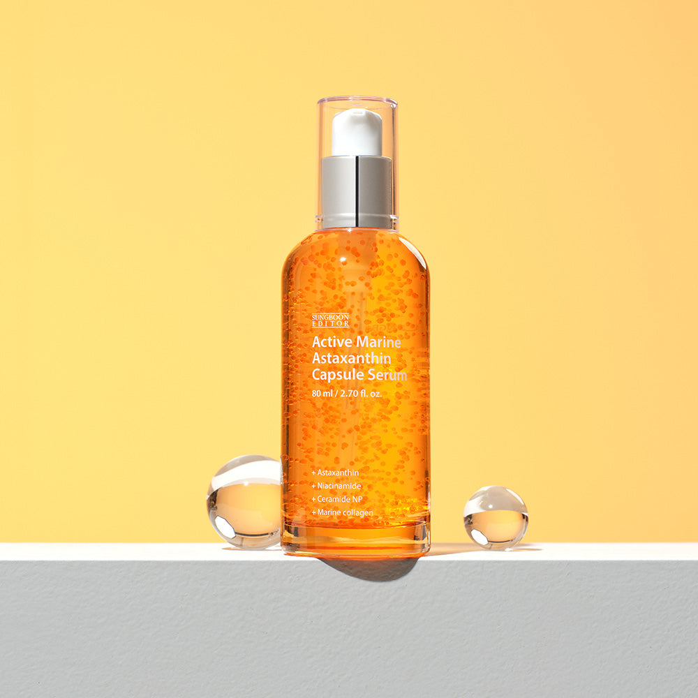 [SUNGBOON EDITOR] Active Marine Astaxanthin Capsule Serum 80ml
