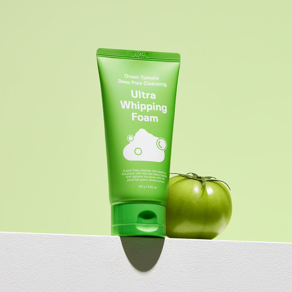[SUNGBOON EDITOR] Green Tomato Deep Pore Cleansing Ultra Whipping Foam 120g