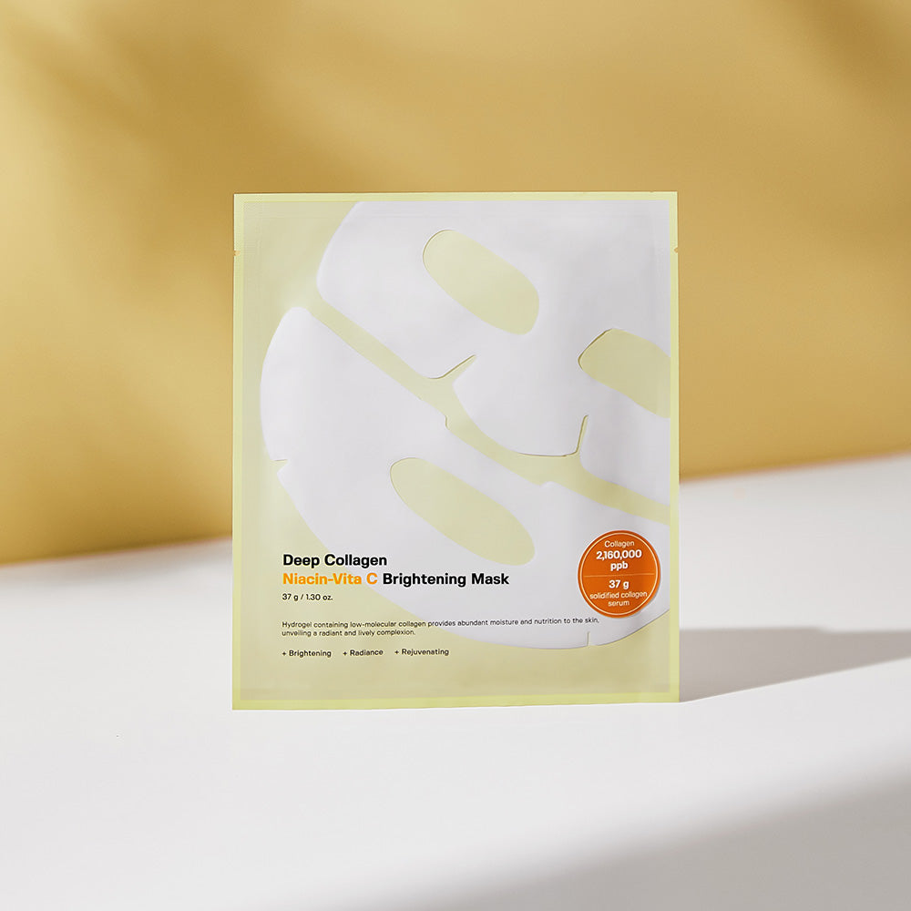 [SUNGBOON EDITOR] Deep Collagen Niacin Vita C Brightening Mask 37g*4ea