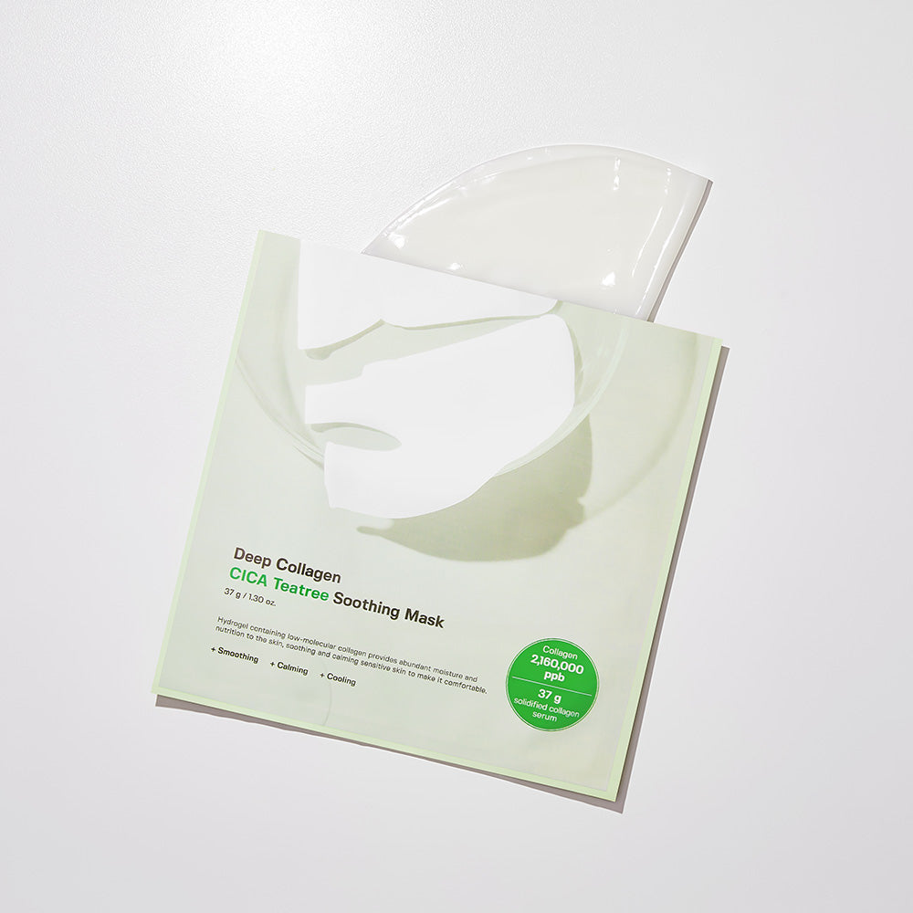 [SUNGBOON EDITOR] Deep Collagen Cica Teatree Soothing Mask 37g*4ea