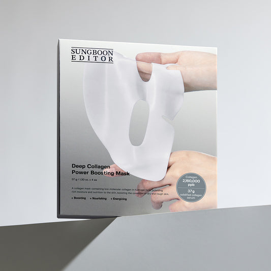 [SUNGBOON EDITOR] Deep Collagen Power Boosting Mask 37g*4ea