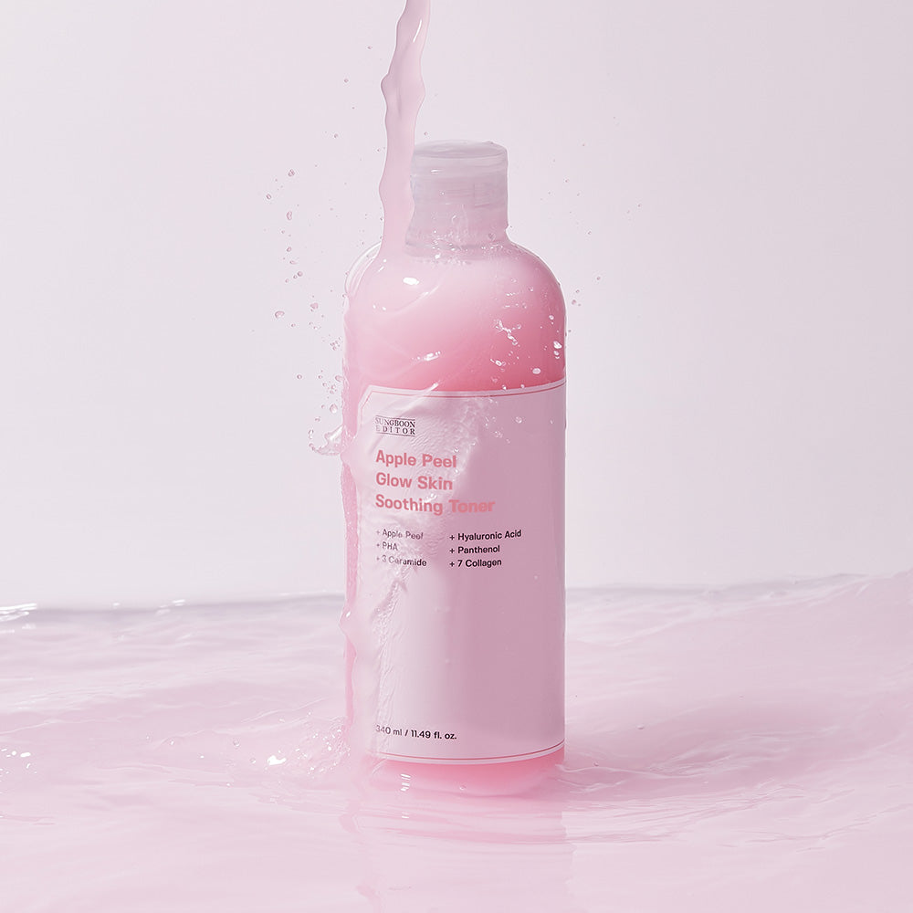 [SUNGBOON EDITOR] Apple Peel Glow Skin Soothing Toner 340ml