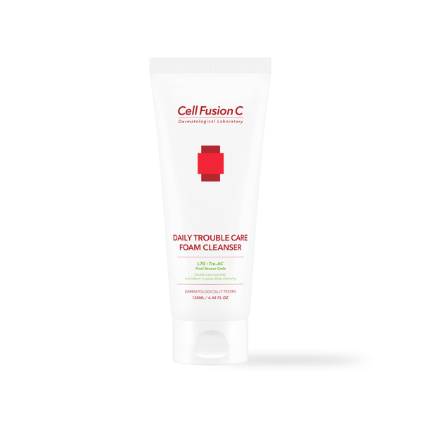[CellFusionC] TRE.AC Daily Trouble Care Foam Cleanser - 130ml