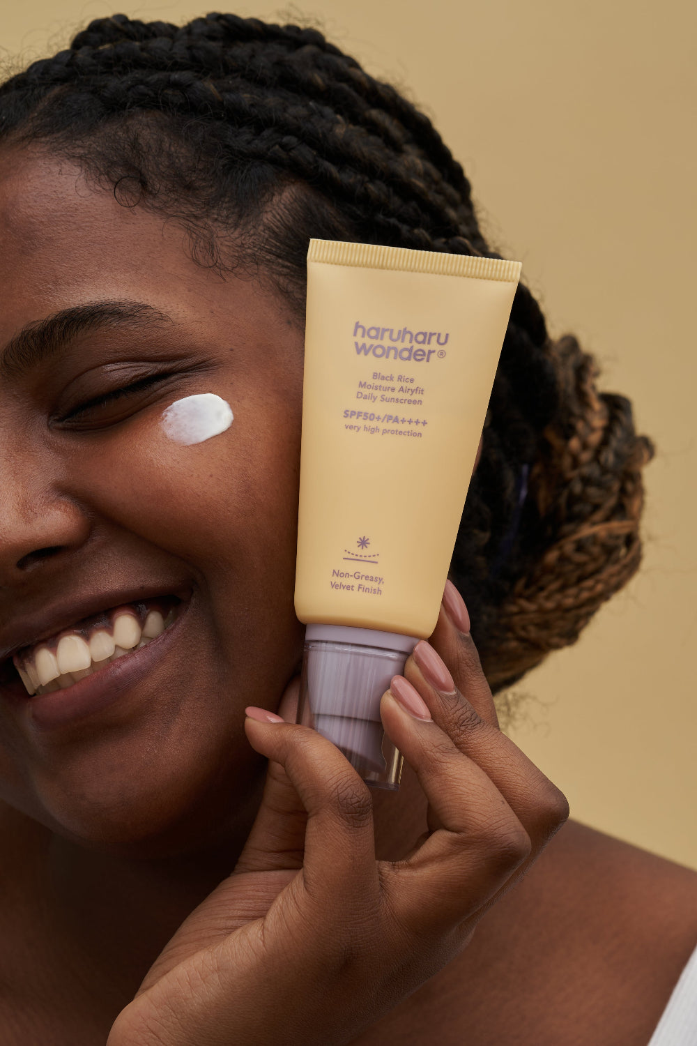 [haruharuwonder] Black Rice Moisture Airyfit Daily Sunscreen Unscented SPF50+ 50ml