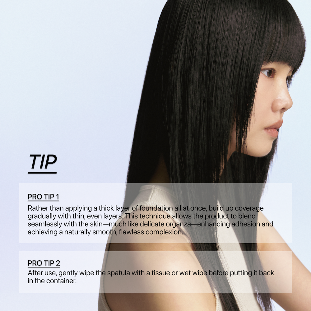 [ENTROPY] Organza Fit Spatula Foundation