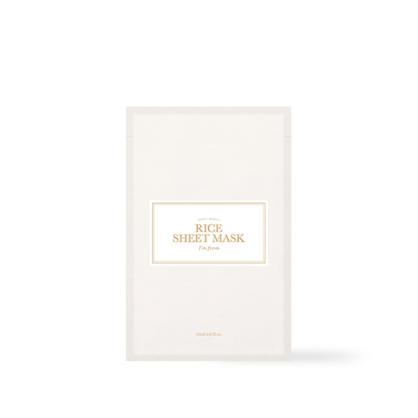 [ImFrom] Rice Sheet mask 20ml (1ea)
