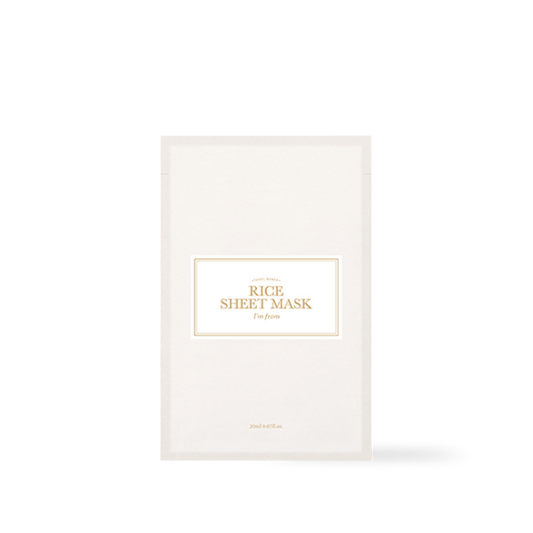 [ImFrom] Rice Sheet mask 20ml (1ea)