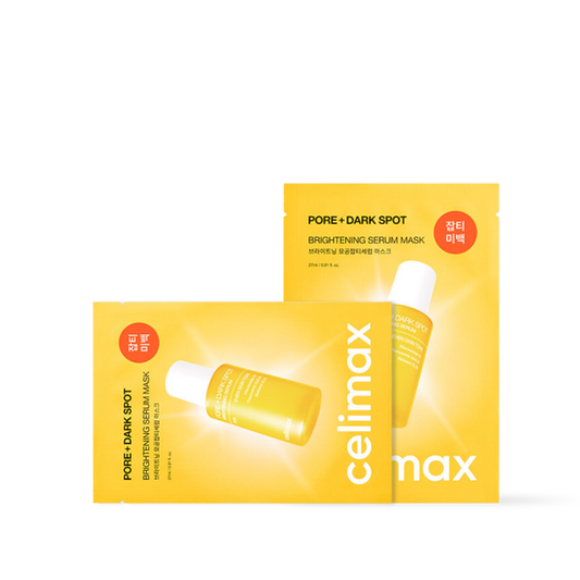 [celimax] Pore+Dark Spot Brightening Serum Mask 10ea - 2 Size
