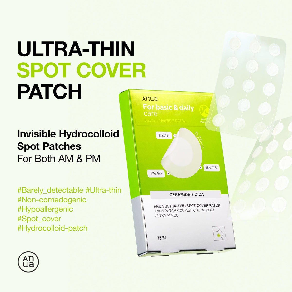 [Anua] Ultra Thin Spot Cover Patch 75ea