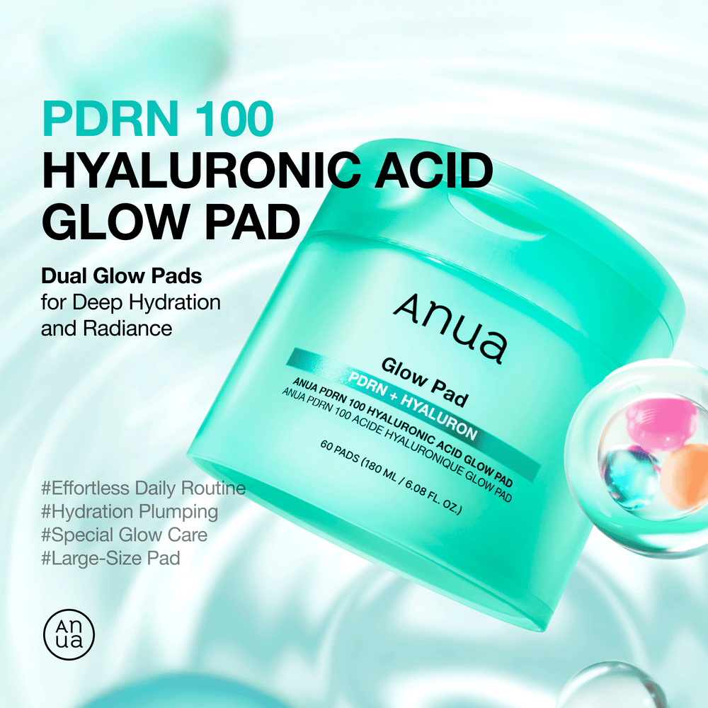 [anua] PDRN 100 Hyaluronic Acid Glow Pad 180ml 60ea