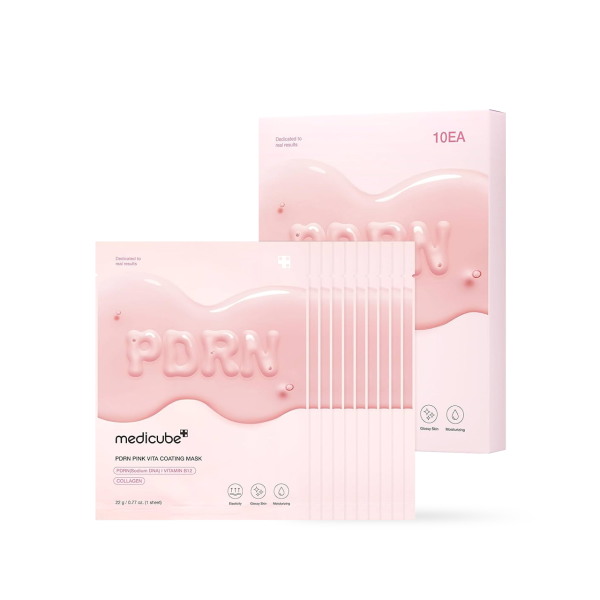 [Medicube] PDRN Pink Vita Coating Mask - 2 Size