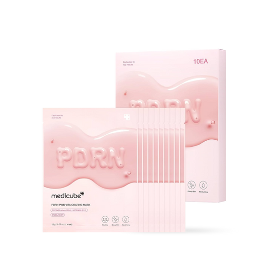 [Medicube] PDRN Pink Vita Coating Mask - 2 Size