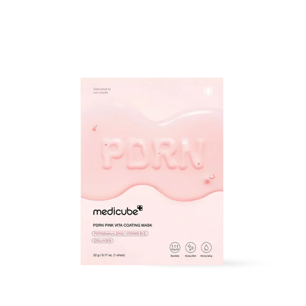 [Medicube] PDRN Pink Vita Coating Mask - 2 Size