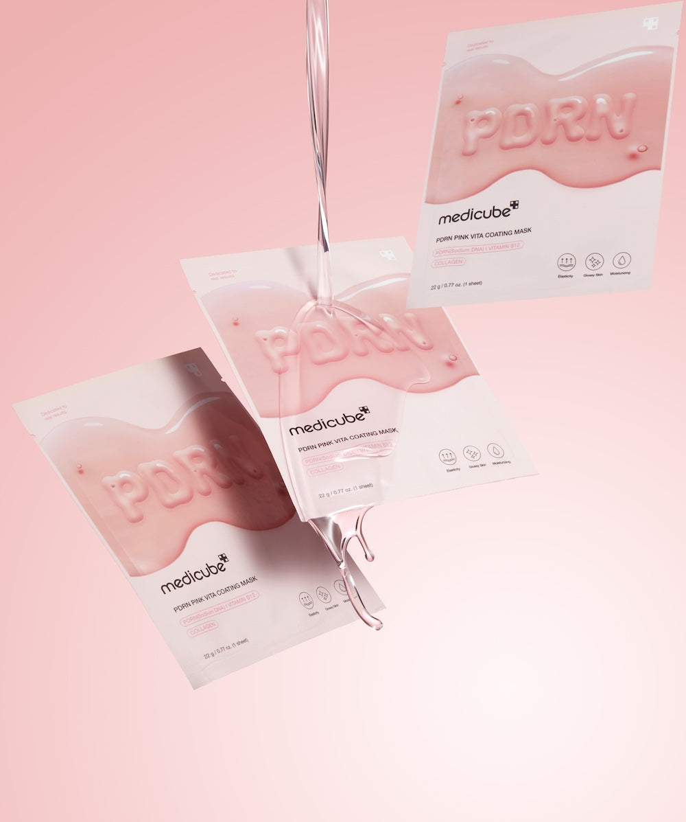 [Medicube] PDRN Pink Vita coating Mask 10EA
