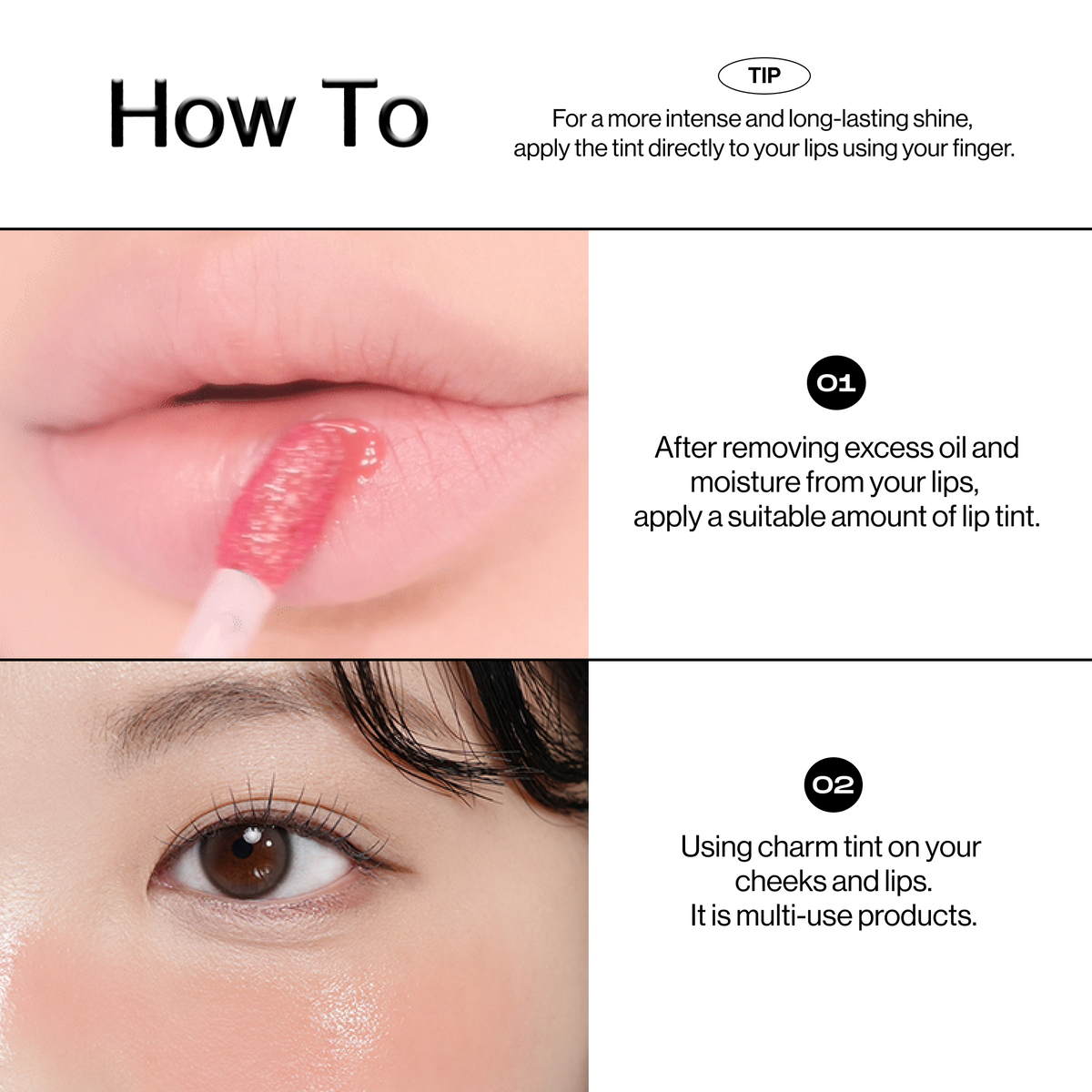 [ENTROPY] CHARM TINT Glossy Gel Line - 10 Colors