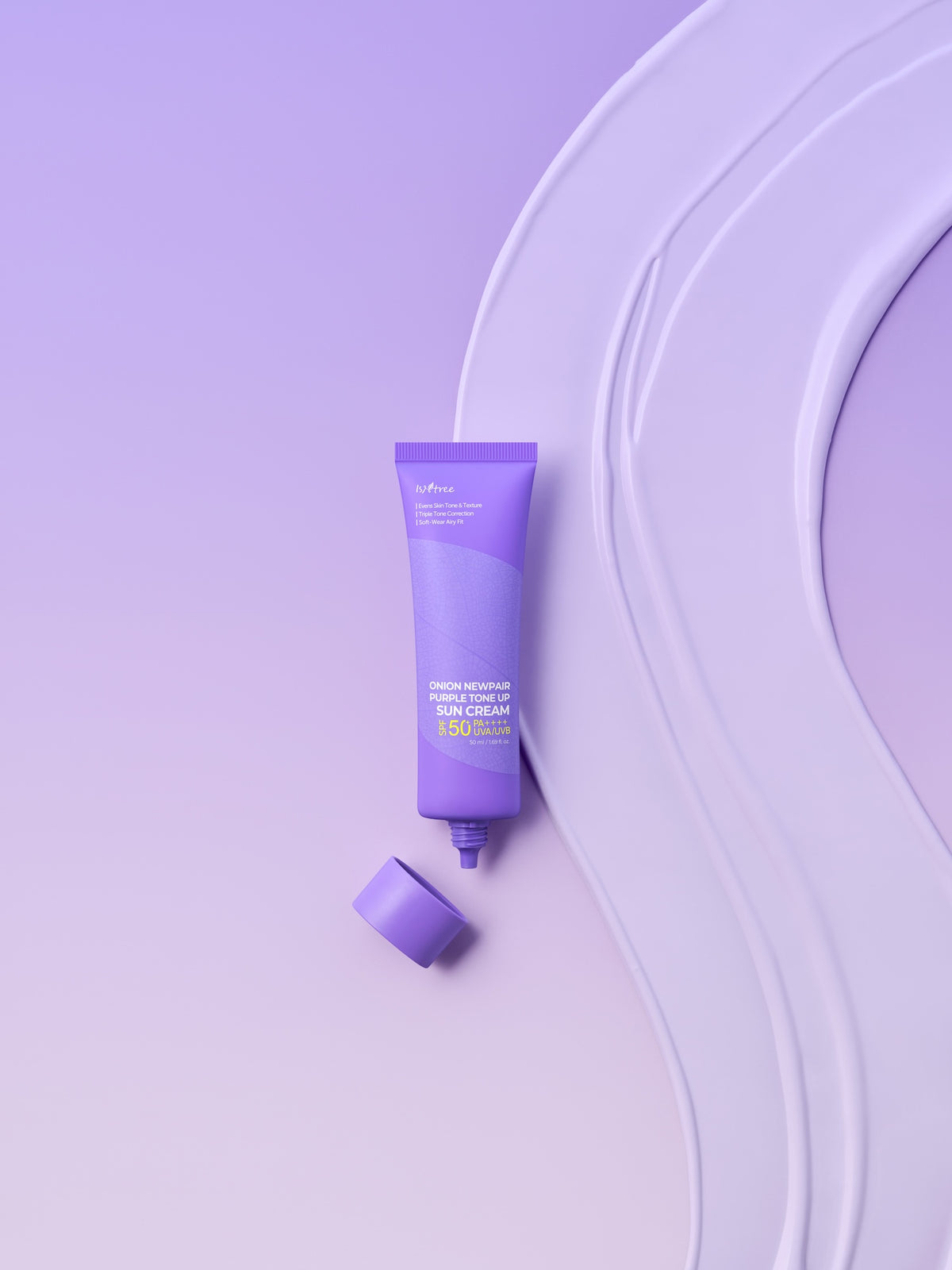 [Isntree] Onion Newpair Purple Tone Up Sun Cream 50ml