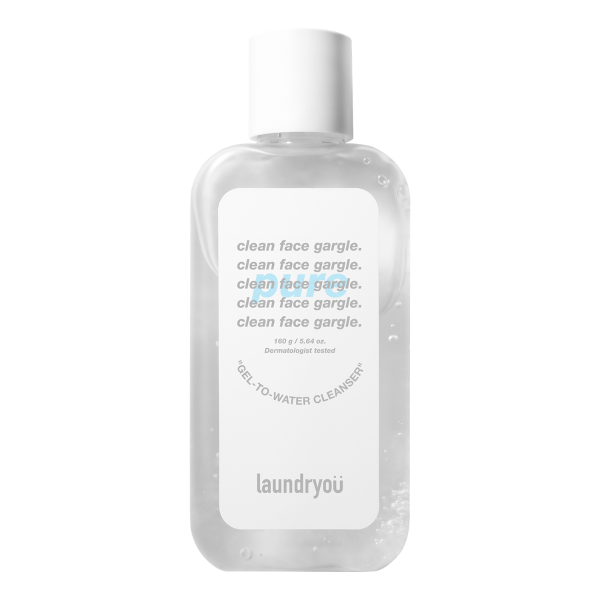 [Laundryou] Clean Face Gargle Gel-to-Foam Cleanser PURE 160g