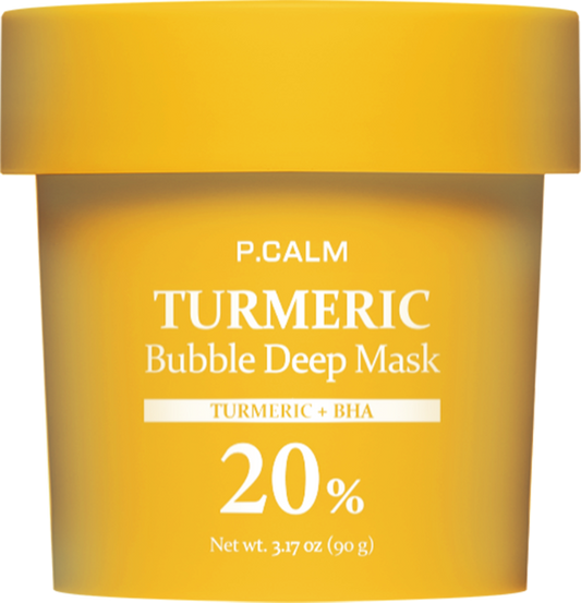 [P.CALM] TURMERIC Bubble Deep Mask 90g