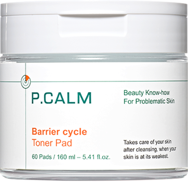 [P.CALM] Barrier Cycle Toner Pad 160ml