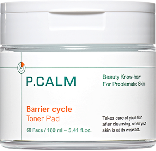 [P.CALM] Barrier Cycle Toner Pad 160ml
