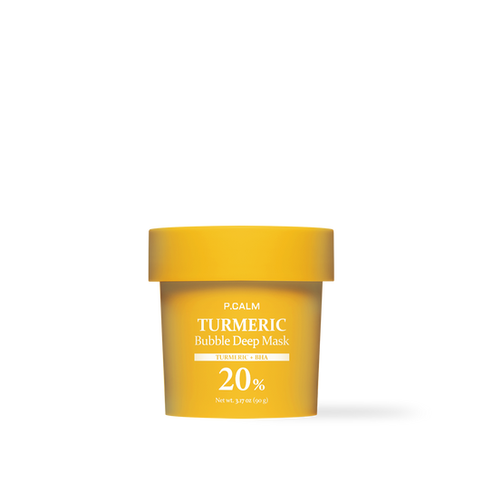 [P.CALM] TURMERIC Bubble Deep Mask 90g
