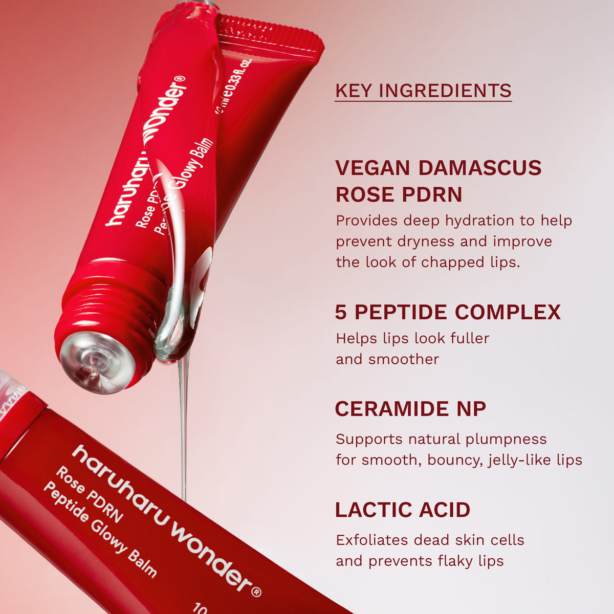 [haruharuwonder] Rose PDRN Peptide Glowy Balm 10ml