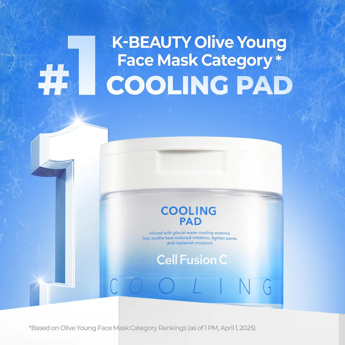 [CellFusionC] Post Alpha Cooling Pad - 70 Pads_MX